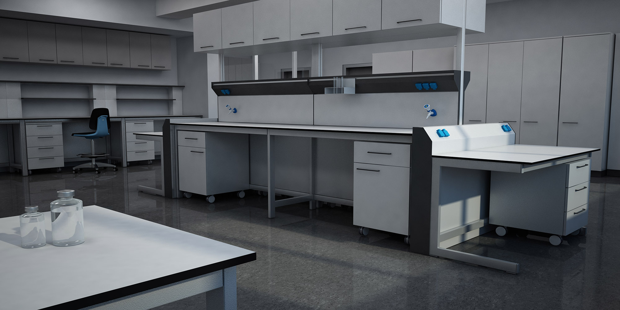 Instalación de laboratorio MEDLAK