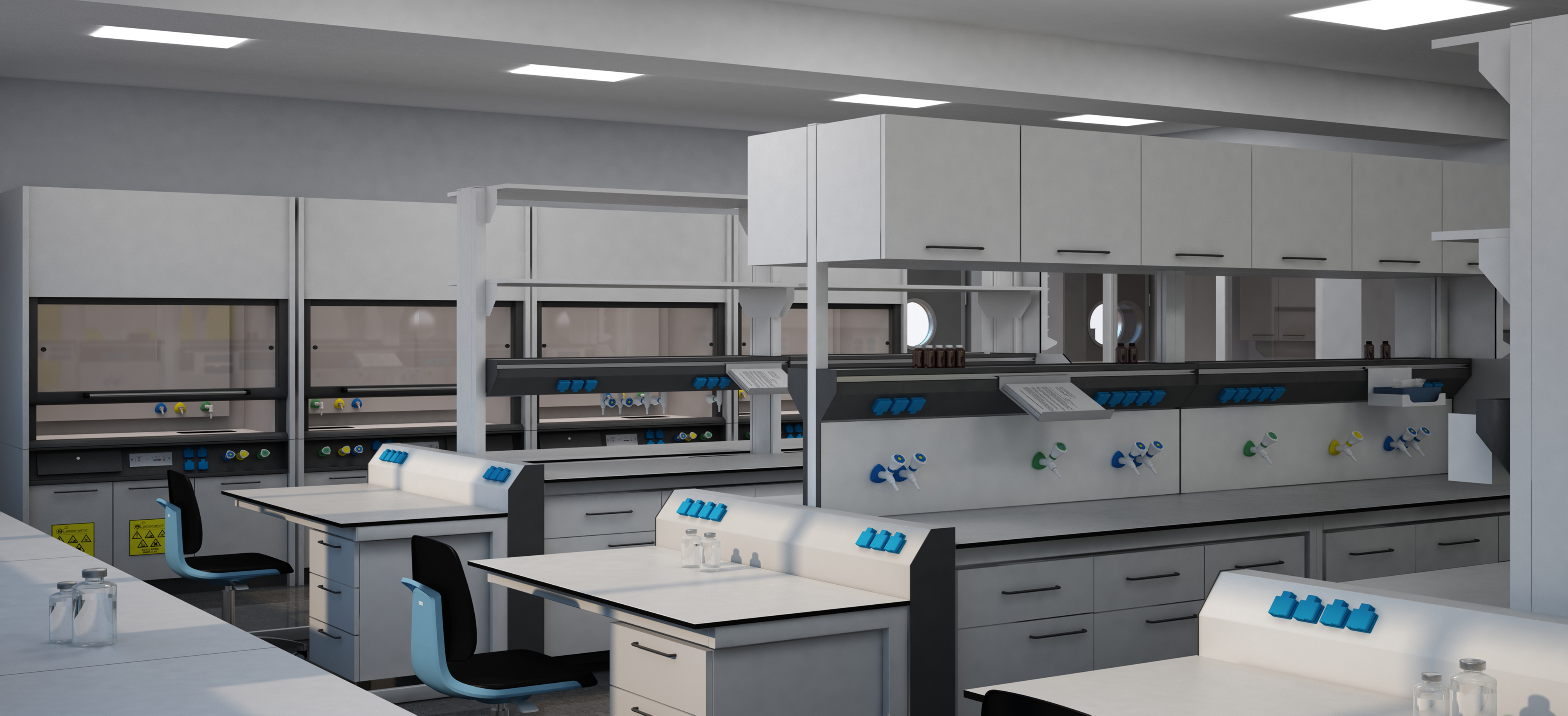 Instalación de laboratorio MEDLAK